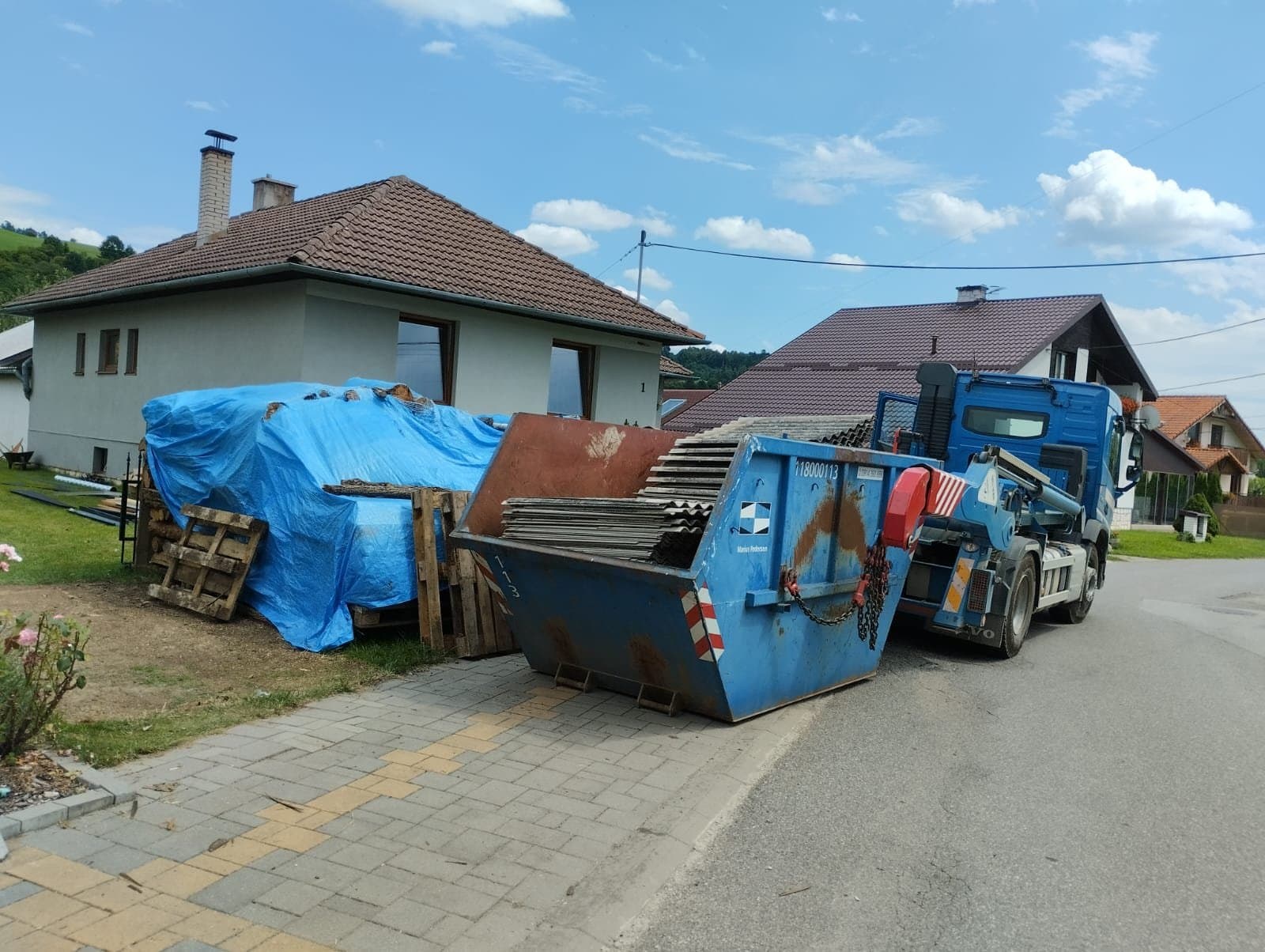 likvidacia azbestovej strechy Košice 3